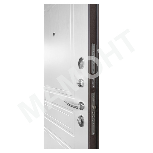 Дверь МАРС 6 Классика Мокко / Ясень белый Промет - Фото 4