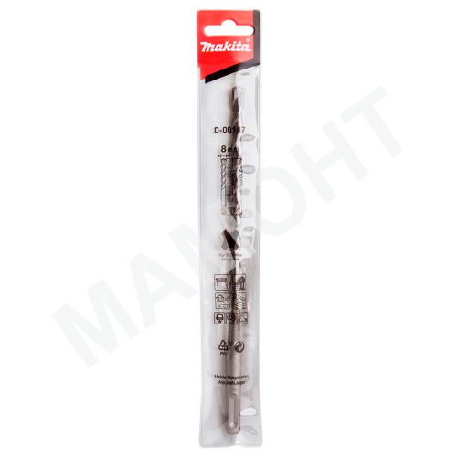 Бур (сверло) 8 x 150 x 210 мм MAKITA SDS-plus (D-00147)