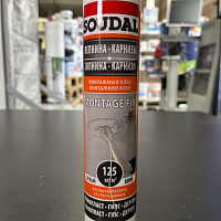 Клей монтажный Soudal Montage Fix ЛЕПНИНА КАРНИЗЫ белый, 280 мл