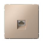 Розетка Systeme Electric ARTGALLERY компьютерная RJ45, песочный