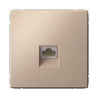 Розетка Systeme Electric ARTGALLERY компьютерная RJ45, песочный