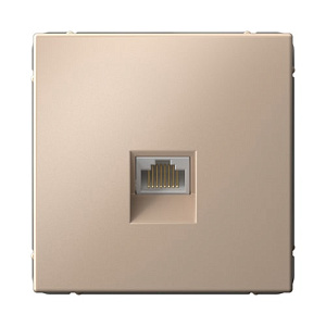 Розетка Systeme Electric ARTGALLERY компьютерная RJ45, песочный