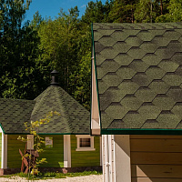 Гибкая черепица ТЕХНОНИКОЛЬ Финская Соната Зеленый, 3 м2