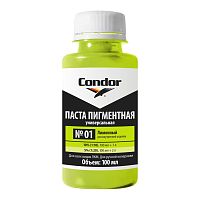 Пигмент концентрат CONDOR Cr.01 лимонный, 100 мл