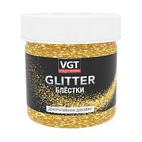 Блестки VGT PET GLITTER золото, 0,05 кг
