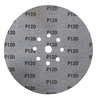 Диск шлифовальный на липучке Norton Vetonit LR+, P120, 8 отверстий (5 шт.)