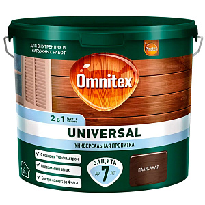 Пропитка Omnitex (Pinotex) Universal 2 в 1 Палисандр