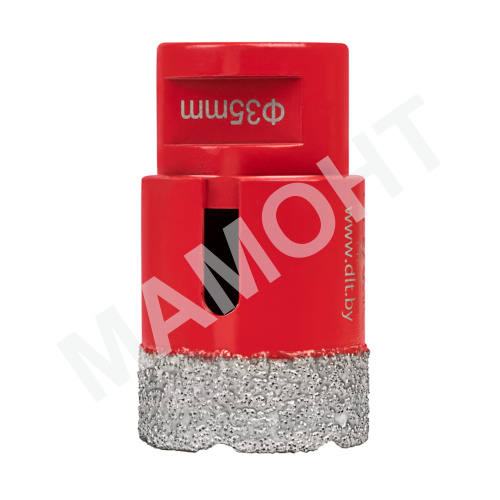 Коронка алмазная по керамограниту DLT CERAMIC PRO, 35 мм (0495)