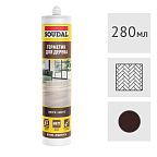 Акриловый герметик для дерева Soudal ПАРКЕТ ЛАМИНАТ венге, 280 мл