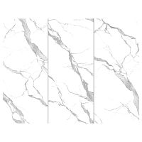 Панель ПВХ Европрофиль Мрамор серый 671 (2700 х 250 х 8 мм) 4 шт.