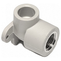 Угольник настенный с металлической внутренней резьбой Wavin Ekoplastik