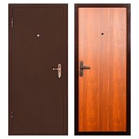 Дверь СПЕЦ PRO Антик медь / Итальянский орех Промет