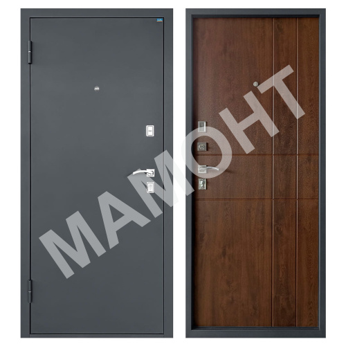 Дверь ТИТАН Антеро Антрацит / Дуб темный Промет