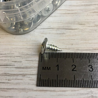 Саморез 4.2*13 мм с пресс-шайбой острый 100 шт. МАМОНТ