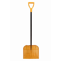 Лопата снеговая из поликарбоната 450 мм, 142 см с алюминиевым черенком