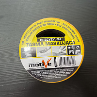 Лента малярная из рисовой бумаги 30 мм x 50 м Motive