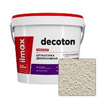 Штукатурка декоративная акриловая ilmax decoton 1,0 мм, 2744P, 25 кг