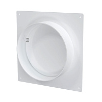 Соединитель для круглых каналов с пластиной и обратным клапаном ERA