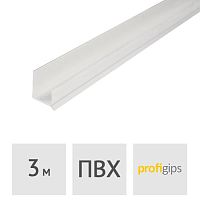 Профиль окантовочный для гипсокартона С-12 с деформационной пенкой, 3 м