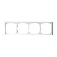 Рамка Systeme Electric ARTGALLERY 4-постовая, лотос