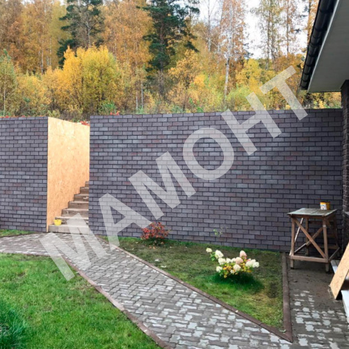 Фасадная плитка HAUBERK ТЕХНОНИКОЛЬ Мраморный Кирпич 2 м2 - Фото 3