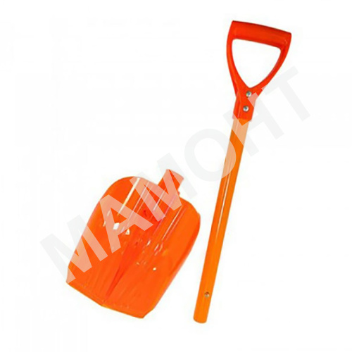 Лопата снеговая автомобильная из поликарбоната 220 х 340 мм со съемной ручкой 86 см