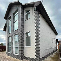 Декоративное покрытие АМК, цвет 010 (черный), имитация кирпича