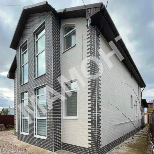 Декоративное покрытие АМК, цвет 010 (черный), имитация кирпича - Фото 2