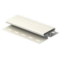 Соединительная планка Ю-Пласт 3 м, Classic Корабельный брус Белый