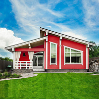 Эмаль по металлу и древесине ПФ-115 MAV ECOL красная глянцевая