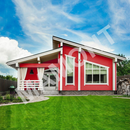 Эмаль по металлу и древесине ПФ-115 MAV ECOL красная глянцевая - Фото 2