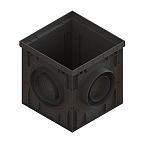 Дождеприемник PolyMax Basic пластиковый 300 х 300 мм Standartpark (8370-М)
