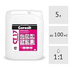 Грунтовка бесцветная концентрат Ceresit CT17 Supergrunt, 5 л