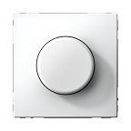 Светорегулятор (диммер) Systeme Electric ARTGALLERY поворотно-нажимной, LED, RC, 400Вт, белый