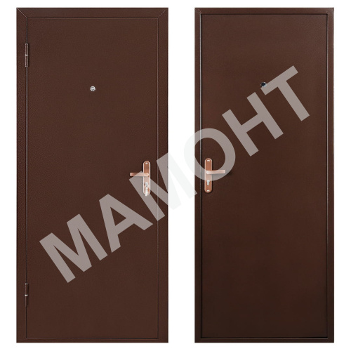 Дверь ПРОФИ PRO Антик медь / Антик медь Промет