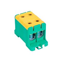 Клемма вводная силовая двойная АТРИОН КВС 16-95 мм2 желто-зеленая