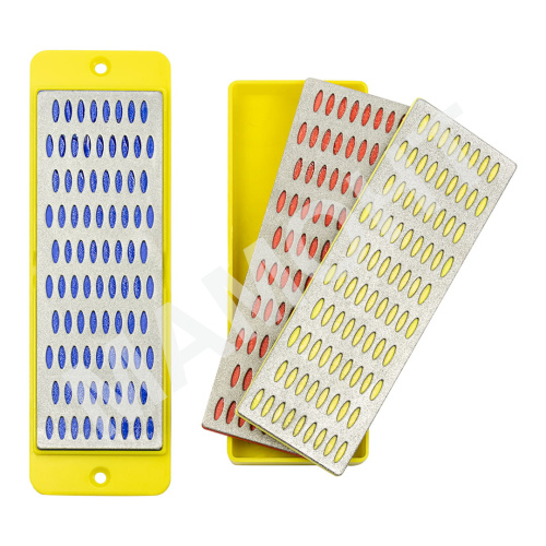 Набор алмазных ручных брусков (притиров) DLT (№200, №300, №400) (1174)