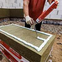 Клей-пена полиуретановая профессиональная ТЕХНОНИКОЛЬ 500 PROFESSIONAL, 1000мл