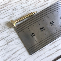 Шуруп универсальный желтый 3.5 х 25 мм МАМОНТ (100 шт.)