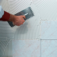 Клей для плитки усиленной фиксации Lux Plus БЕЛЫЙ, 25 кг