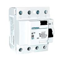 УЗО АТРИОН ВД15, 4Р, 30мА