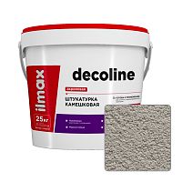 Штукатурка камешковая акриловая ilmax decoline, 1,5 мм, 2914T, 25 кг