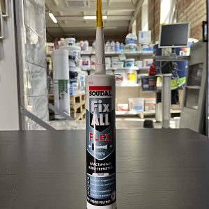 Клей-герметик гибридный Soudal Fix All Flexi белый, 290 мл