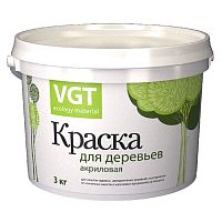 Краска VGT акриловая для садовых деревьев ВД-АК-1180, 3 кг