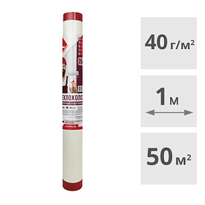 Стеклохолст малярный Lihtar-40, 50 м2