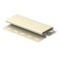 Соединительная планка Ю-Пласт 3 м, Classic Корабельный брус Ванильный