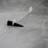 Зажим (клипса) 0,5 мм для системы выравнивания плитки TLS (100 шт.)