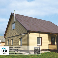 Сайдинг виниловый Ю-Пласт Timberblock ДУБ Золотой