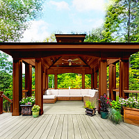 Состав декоративно-защитный PROFITEX Махагон