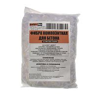 Фибра композитная для бетона 12 мм, 500г